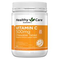 HC Healthy Care Vitamin C 500mg Chewable 500 Tablets