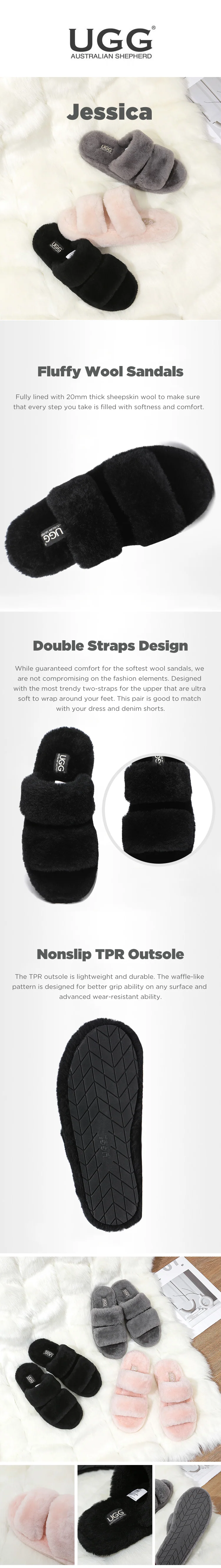 Dép Ever Ugg Jessica AS2032