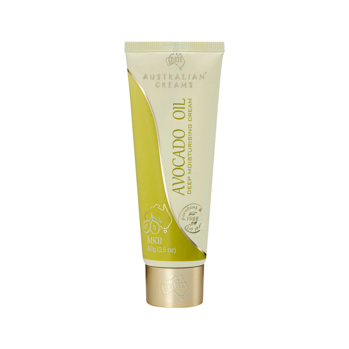 Australian Creams - Avocado Oil Deep Moisturising Cream with Vitamin E 100g