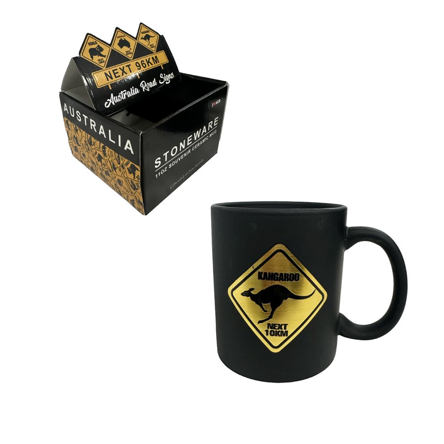 Australian Souvenir Foil RS Creamic Mug