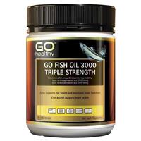 GO Healthy Fish 3000 Triple Strength Softgel 150 Capsules Exclusive Size (Exp 2026.09 )