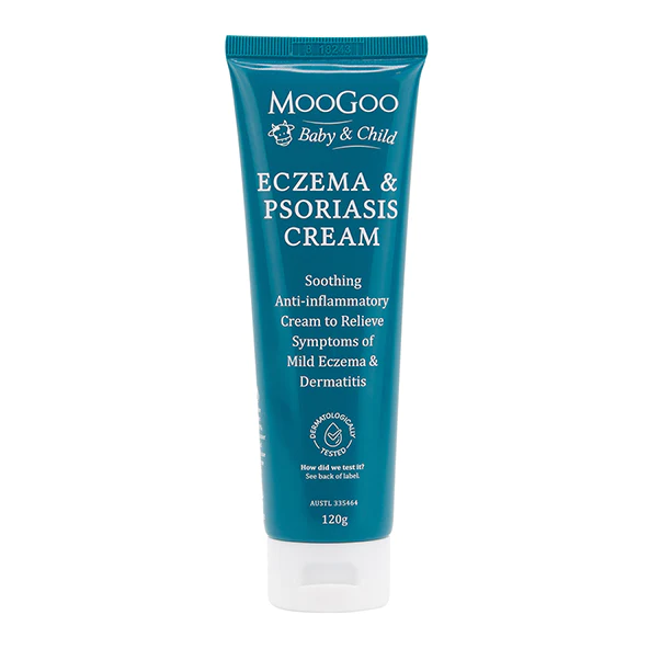 Moogoo Baby Eczema & Psoriasis Cream 120g (New Look)