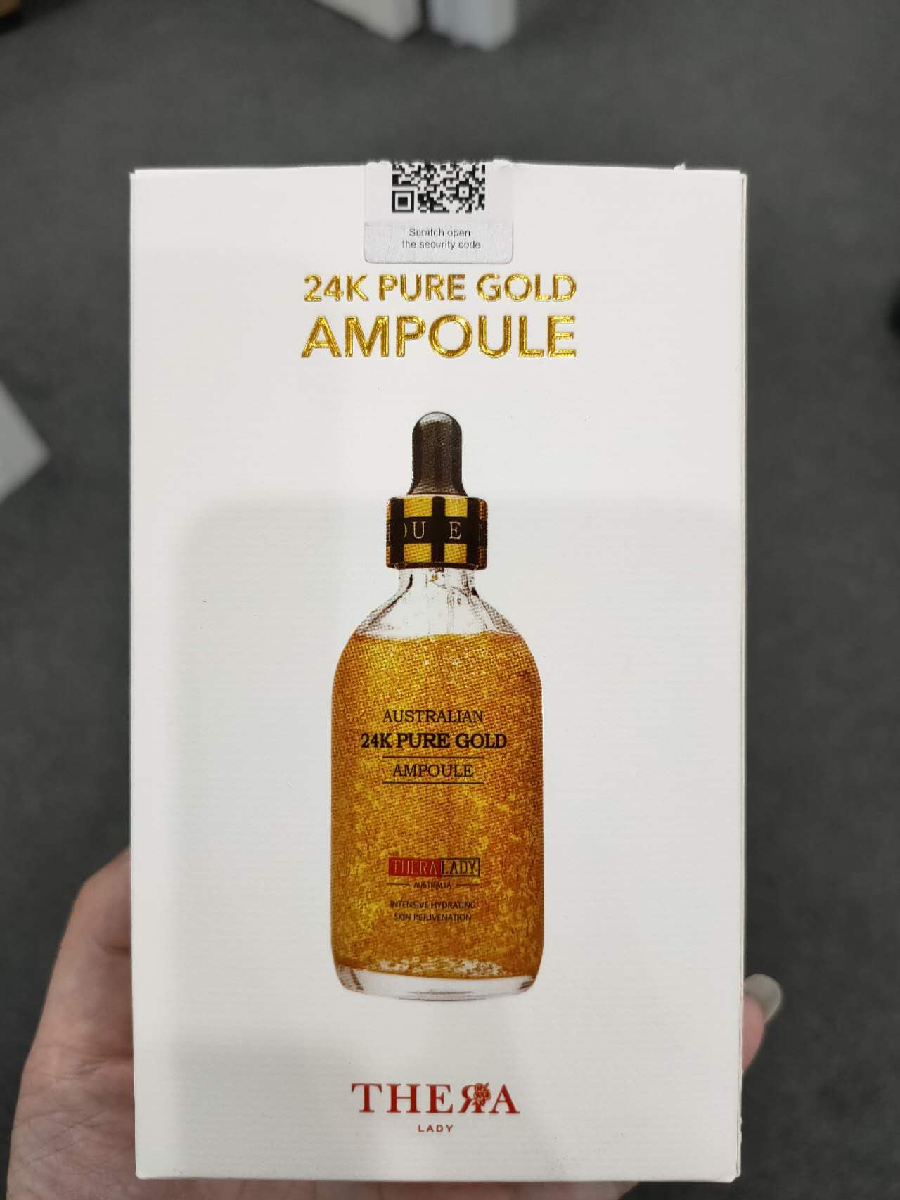 Thera Lady-24K純金安瓶100ml大金瓶