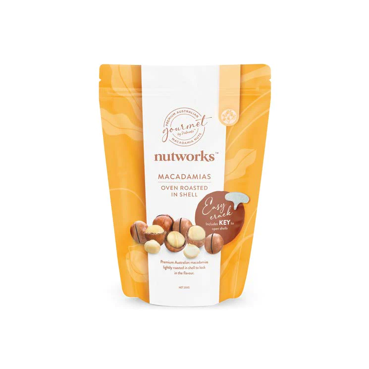Nut Works Oven Roasted Macadamia in Shell 200g / 500g