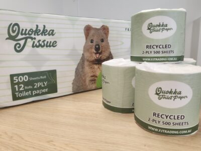QUOKKA TOILET PAPER ROLLS *4 ( 2PLY ROLL )