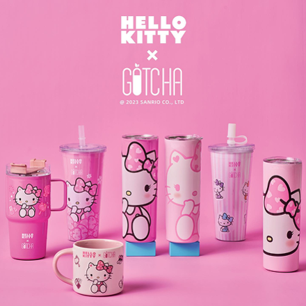 Hello Kitty 50th Anniversary Stainless Steel Tumbler Hello Kitty 600ml