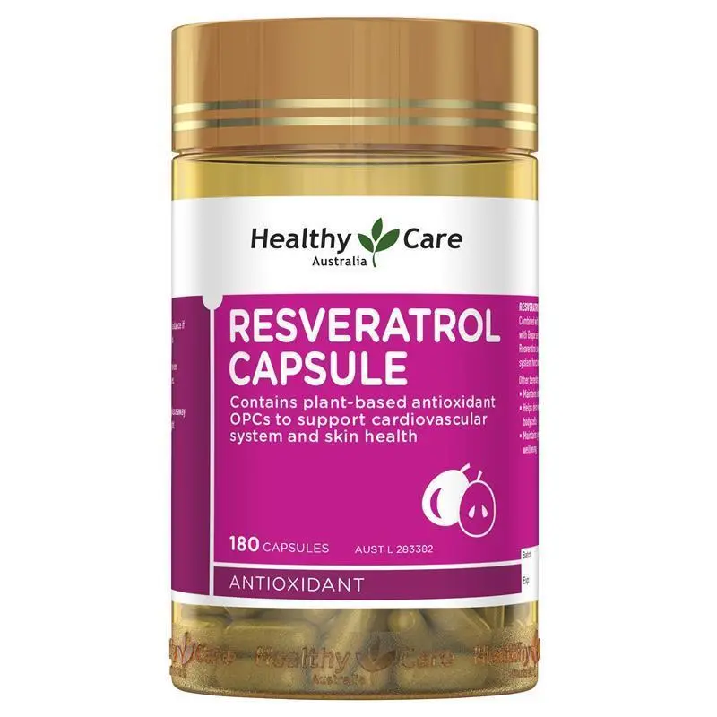 HC Healthy Care Resveratrol 180 Capsules