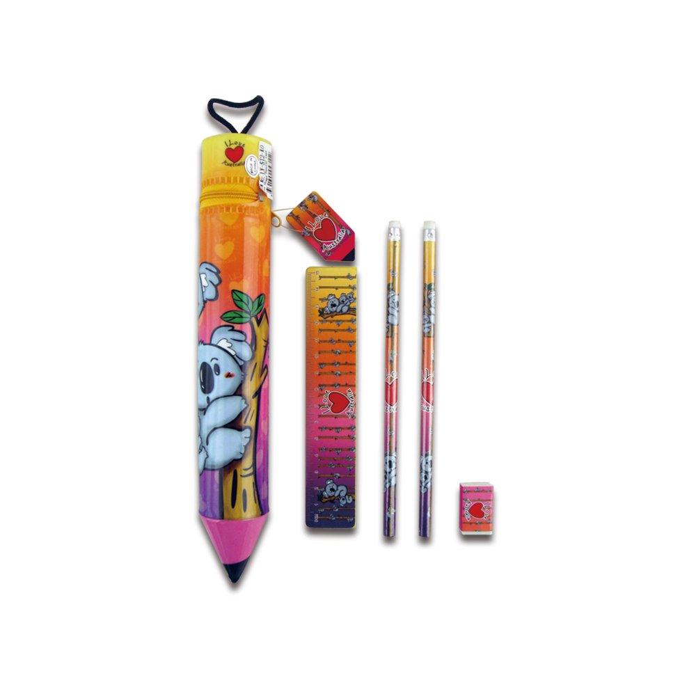 Văn phòng phẩm lưu niệm Úc bút chì lớn Koala