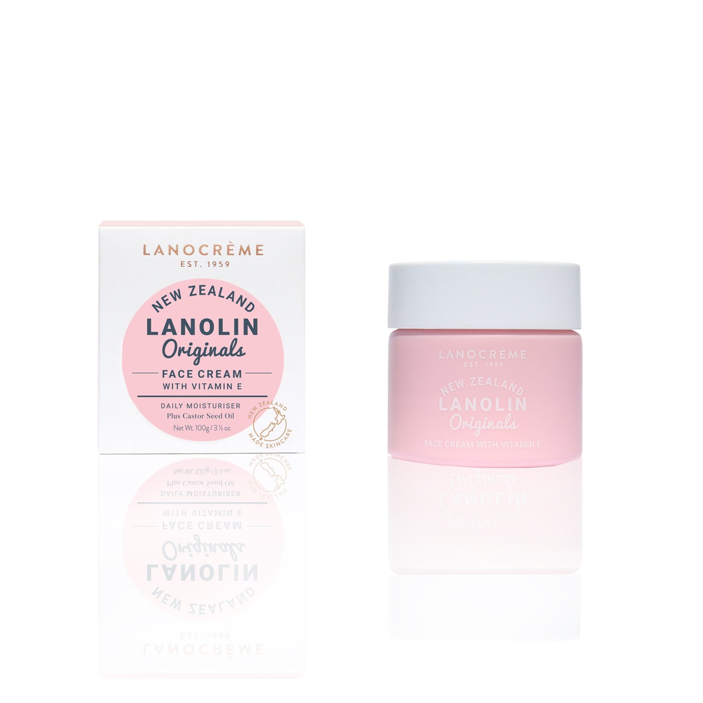 Lanocreme Lanolin Originals Lanolin Face Cream With Vitamin E