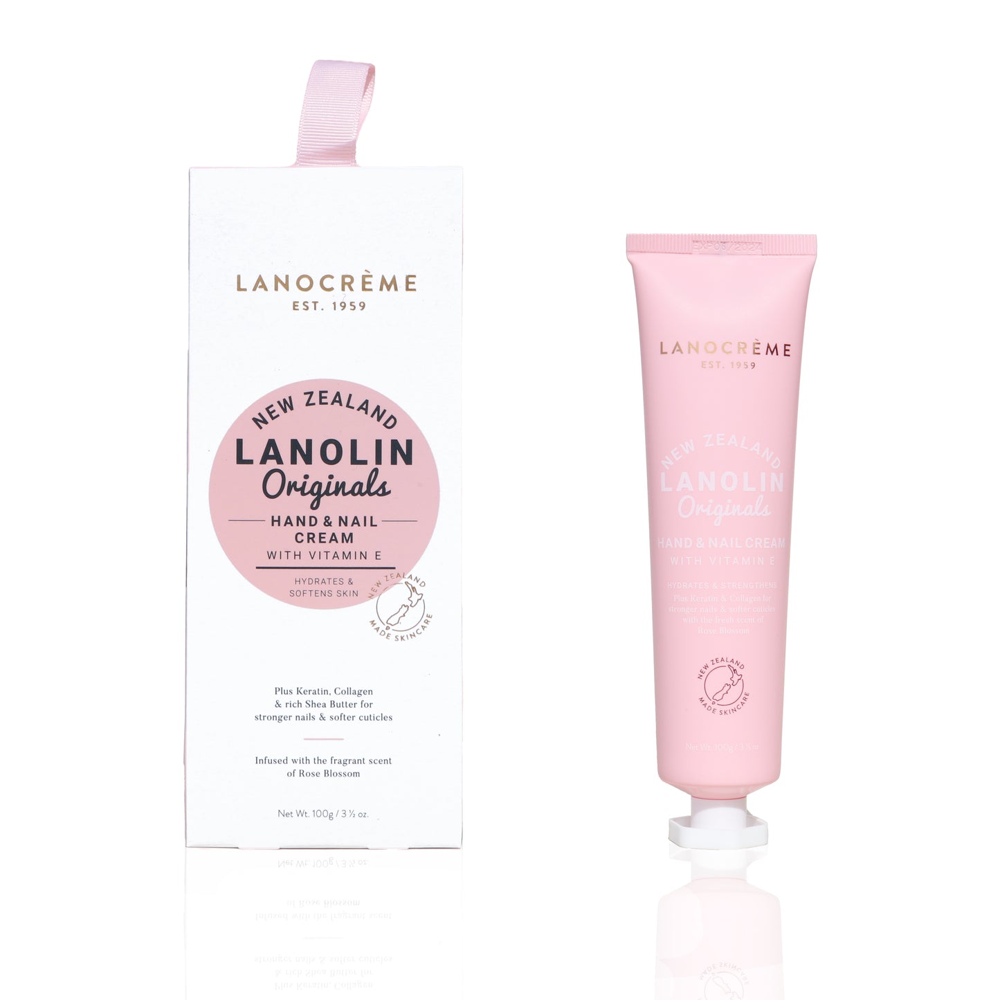 Lanocreme Lanolin Originals Hand & Nail Cream with Vitamin E