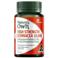 Nature's Own Echinacea High Strength 10,000mg for Immune Support (EXP 2026.03)