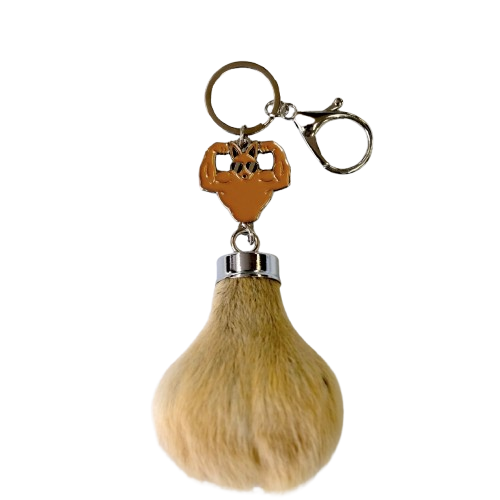 Kangaroo Scrotum Keyring - Muscle Kangaroo