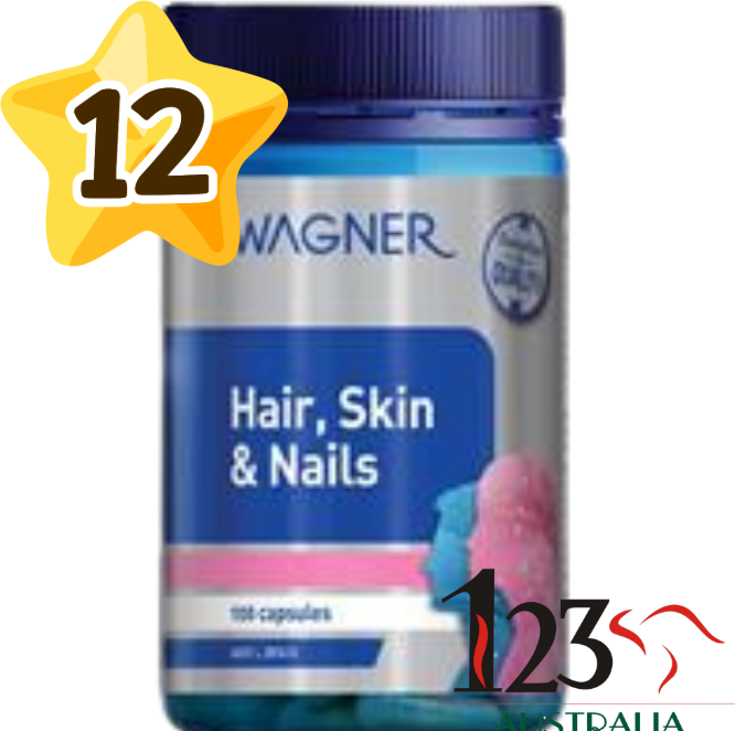 Wagner Hair Skin & Nails 100 Capsules