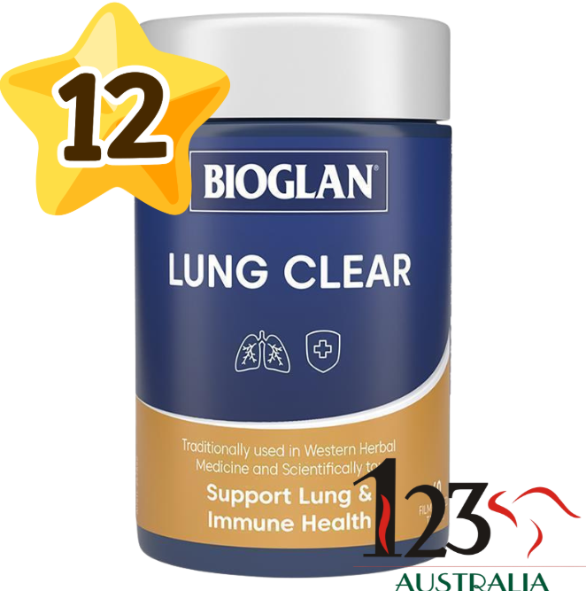 Bioglan Lung Clear 60 Tablets