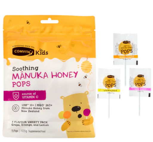 康維他兒童棒棒糖什錦口味15包維C棒棒糖