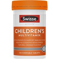 Swisse Children's Ultivite Multivitamin 120 Chewable Tablets