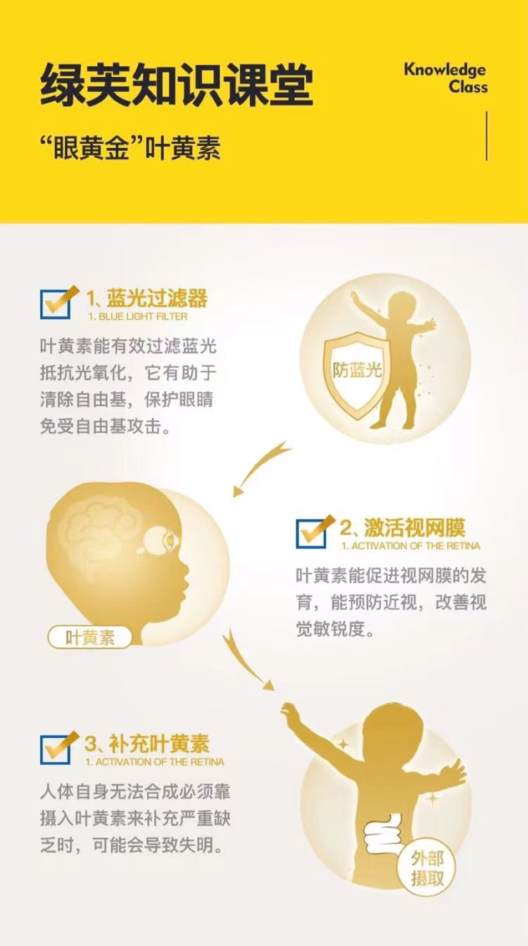 Kẹo dẻo Spring Leaf Premium Kids Lutein 200g