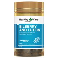 HC Healthy Care Bilberry & Lutein 120 Capsules