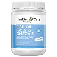 HC Healthy Care Fish Oil 1000mg Omega 3 400 Capsules