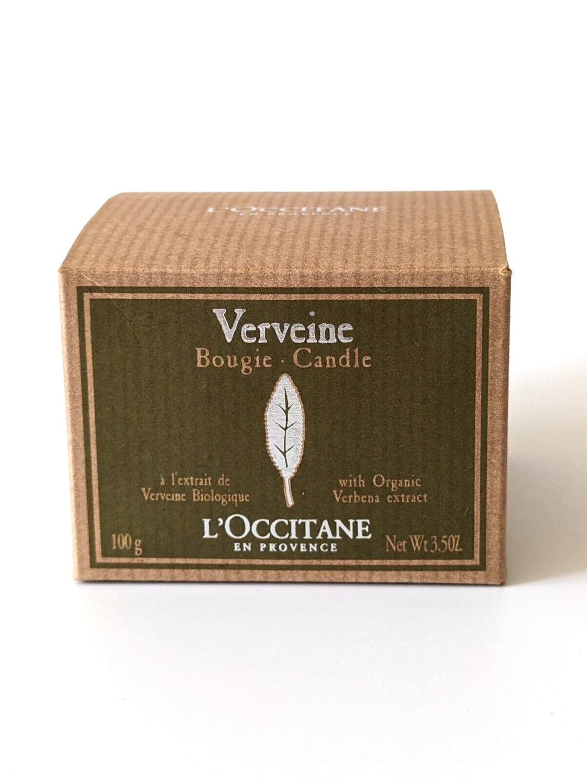 L'occitane Bougie Verveine Verbena Candle 100g