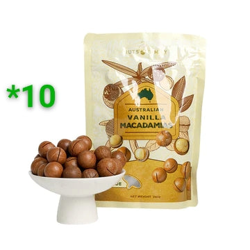 Nuts Family Australian Macadamias 240g Assorted *20