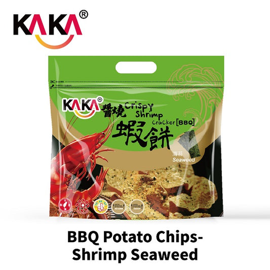 KAKA BBQ Shrimp Crackers - Seaweed 120g