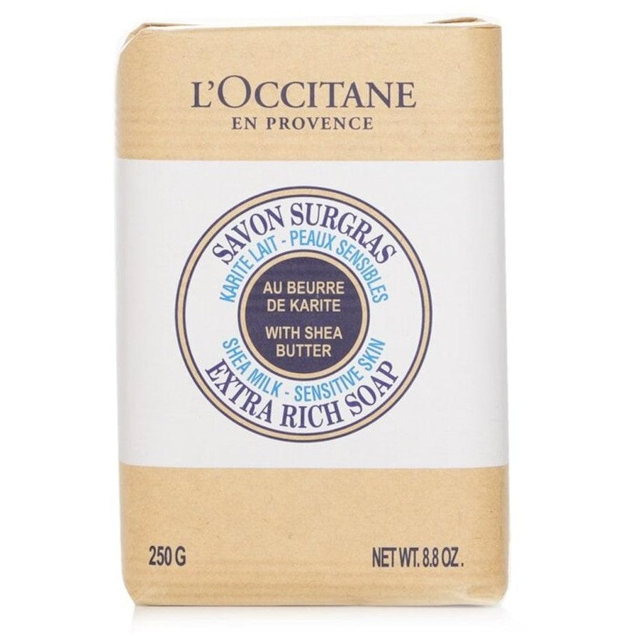 L'occitane Shea Butter Extra Rich Soap - Shea Milk (For Sensitive Skin) 250g
