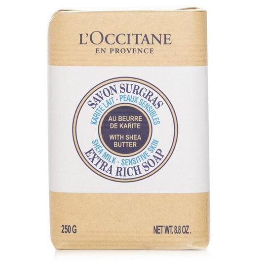 L'occitane Shea Butter Extra Rich Soap - Shea Milk (For Sensitive Skin) 250g