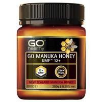 GO Healthy Manuka Honey UMF 12+ (MGO 350+) 250gm