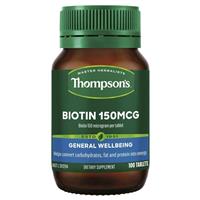 Thompson's Biotin 150mcg 100 viên