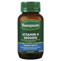 Thompson's Vitamin A 10000iu 150 Capsules