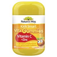 Nature's Way Kids Smart Vita Gummies Vitamin C + Zinc 60s For Children