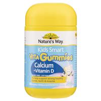 Nature's Way Kids Smart Vita Gummies Calcium 60 For Children