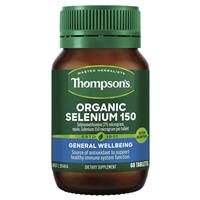 Thompson's Organic Selenium 150 60 Tablets