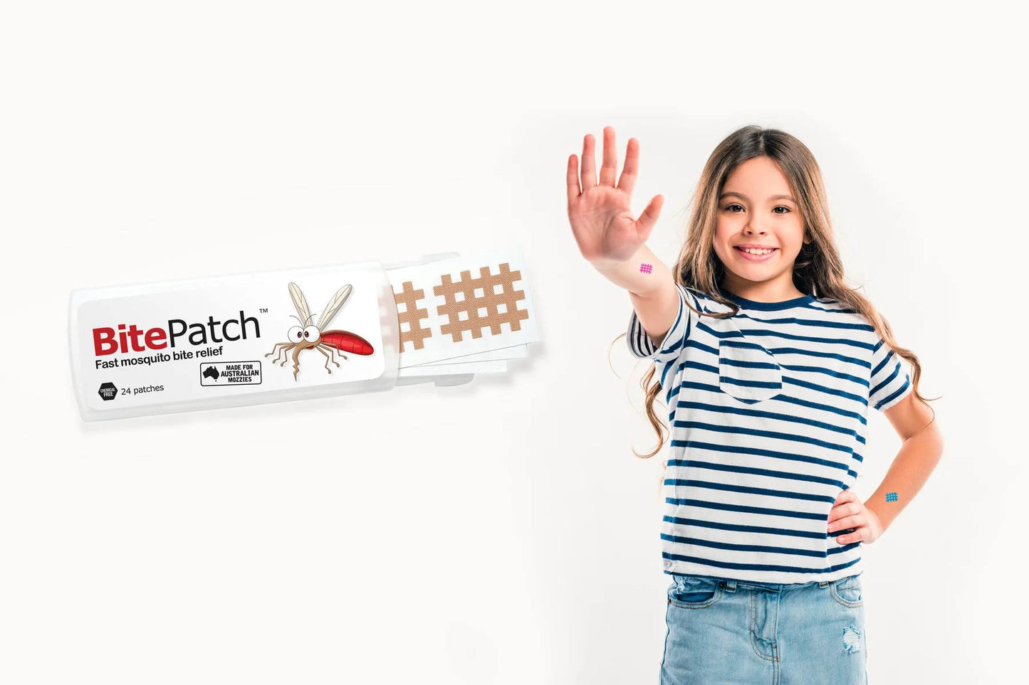 Patch BitePatch Mosquito Bite Relief 24 Colour Patches *3