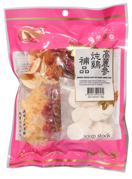 钎诚 Golden Bai Wei Braised Chicken Soup With Korean Ginseng Tonic