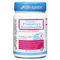 Life Space Probiotic + Pregnancy & Breastfeeding 50 Capsules 孕婦哺乳益生菌