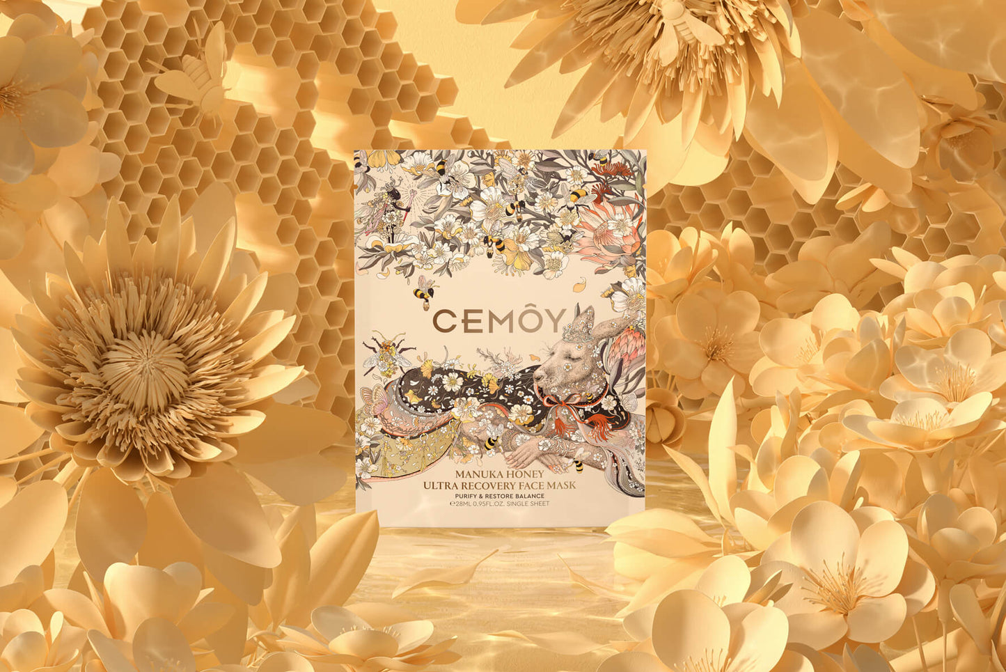 Cemoy Manuka Honey Ultra Recovery Face Mask