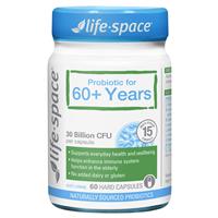 Life Space Probiotic For 60+ Years 60 Capsules 老人益生菌