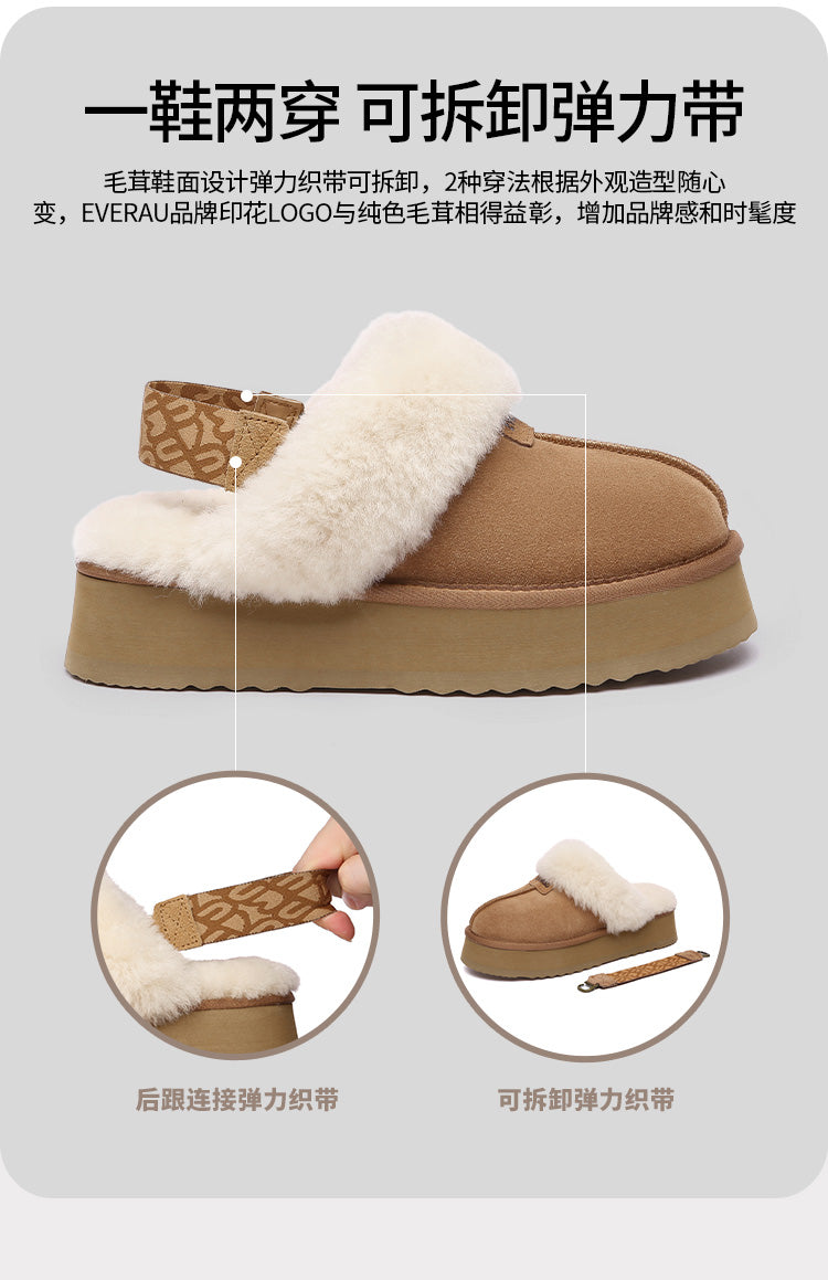 Ever Ugg EA2029 - Forever Platform Slipper