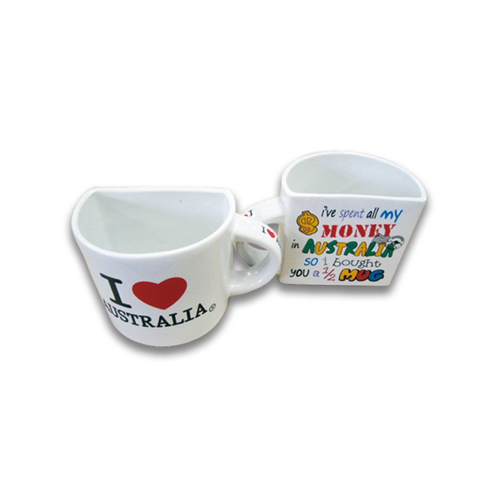 Australian Souvenir Coffee mug - half IA 36