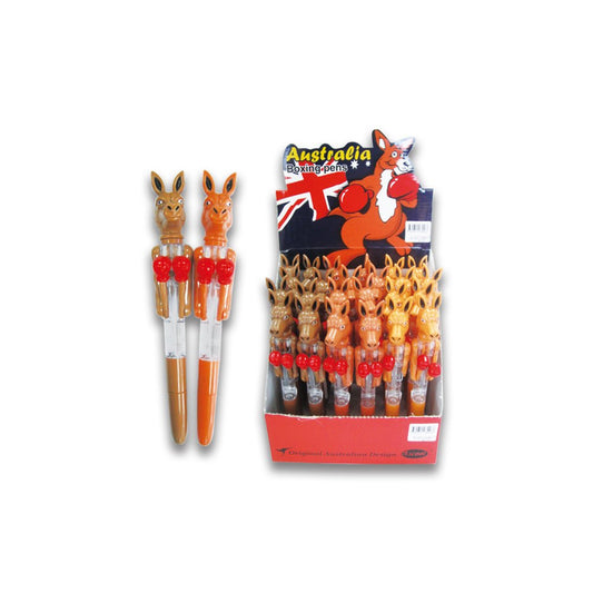 Australian Souvenir Novelty Boxing Kangaroo Pen