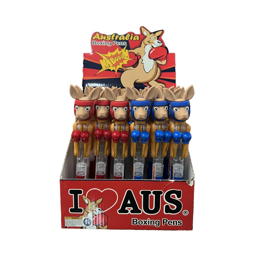 Australian Souvenir Boxing Kangaroo Pen