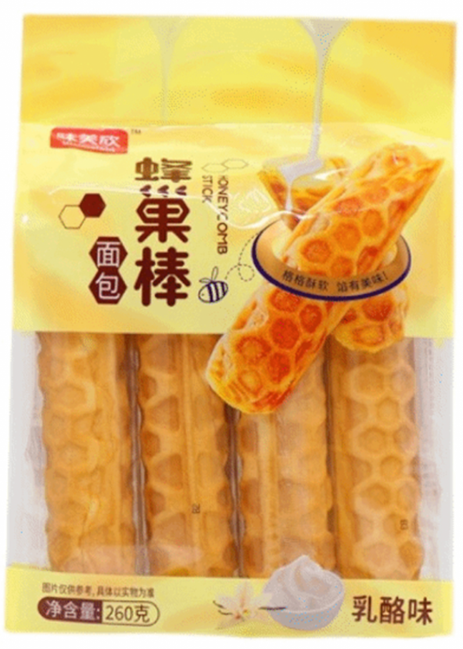 味美欣 Honeycomb Stick Bread Yogurt Flavour 260g