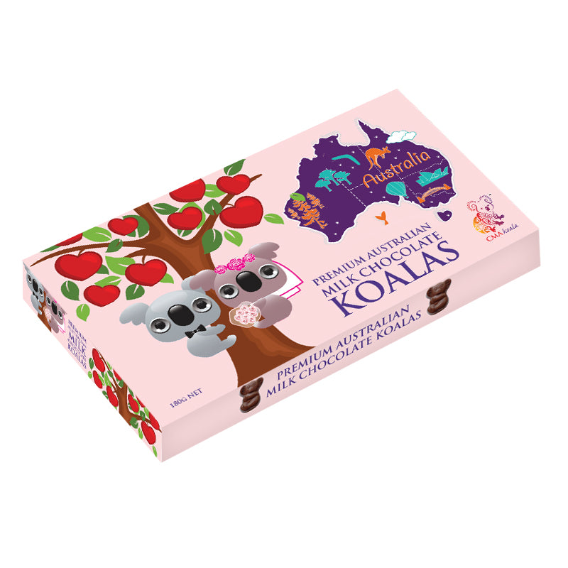 CMA Premium Australian Milk Chocolate Koalas 180g *3