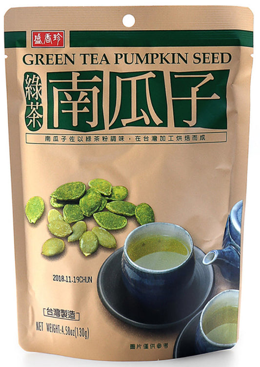 盛香珍 Green Tea Pumpkin Seed 130g