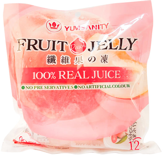 YUMSANITY FRUIT JELLY PEACH 316G