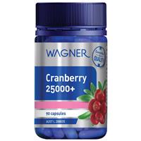 Wagner Cranberry 25000+ 90 Capsules