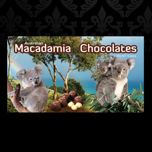 CMA Twin Koala Macadamia Chocolate Box 180g *3