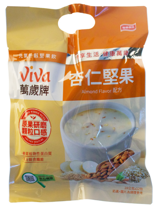 Viva Vigor Nut Instant Drink -Almond Flavour 28g*12